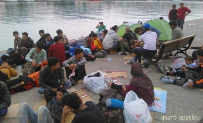 Σκάφος με 68 πρόσφυγες προσάραξε ανατολικά των Κυθήρων