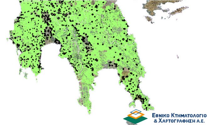 Δ/νση Δασών Λακωνίας: Ανάρτηση δασικών χαρτών