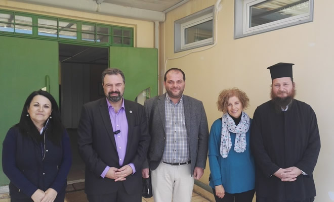 Επίσκεψη Σταύρου Αραχωβίτη στο ΕΕΕΕΚ Μυστρά Λακωνίας