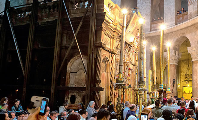 Παρουσίαση: «Το Ιερό κουβούκλιο του Παναγίου Τάφου στα Ιεροσόλυμα: το μνημείο και το έργο αποκατάστασής του από το Πολυτεχνείο»