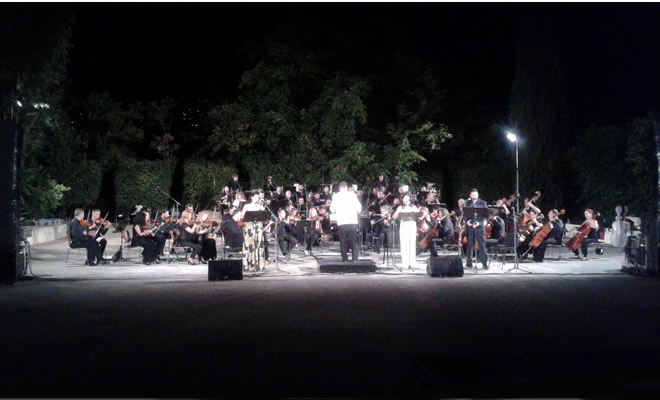 Μια μαγευτική βραδιά προσέφερε η Εθνική Συμφωνική Ορχήστρα της ΕΡΤ στo Σαϊνοπούλειο Αμφιθέατρο