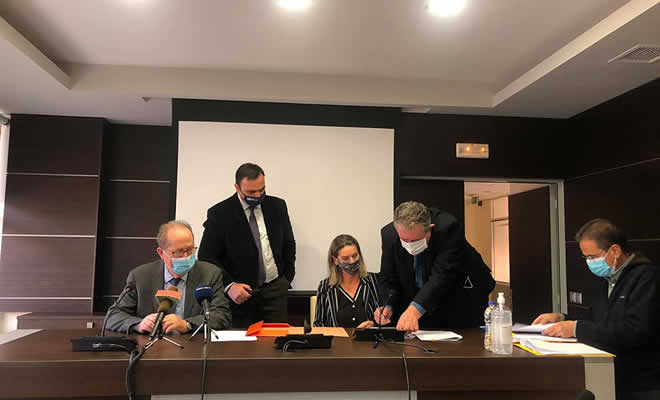 Υπογραφές του περιφερειάρχη Πελοποννήσου Π. Νίκα για έργα και μελέτες 1,6 εκ. ευρώ στην Π.Ε. Λακωνίας