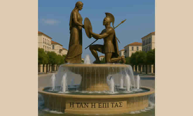 «Με το θάρρος της γνώμης ….» από το Βασίλη Λαδά