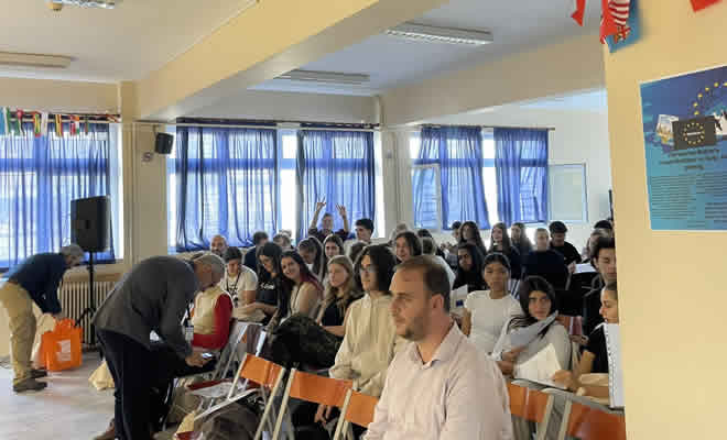 Μαθητές από Ιταλία, Ισπανία και Λιθουανία έμαθαν για τον Σπαρτιατικό Πολιτισμό 