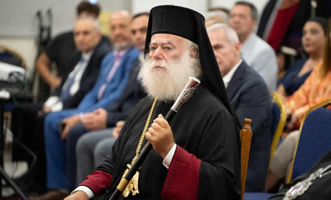 Πατριάρχης Αλεξανδρείας: «Μαζί με την κρητική καρδιά θα χτυπάει κι η καρδιά του Μανιάτη»