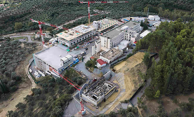Σε πλήρη εξέλιξη η κατασκευή των τριών νοσοκομείων ΙΣΝ, με ορίζοντα ολοκλήρωσης το 2027