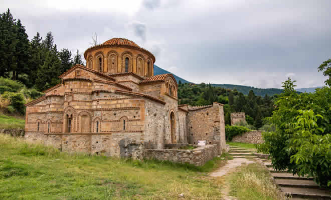 Πρόσκληση παρακολούθησης Θείας λειτουργίας στο Καθολικό της Ιεράς Μονής Βροντοχίου Παναγίας της Οδηγήτριας «Αφεντικό», στο Κάστρο του Μυστρά