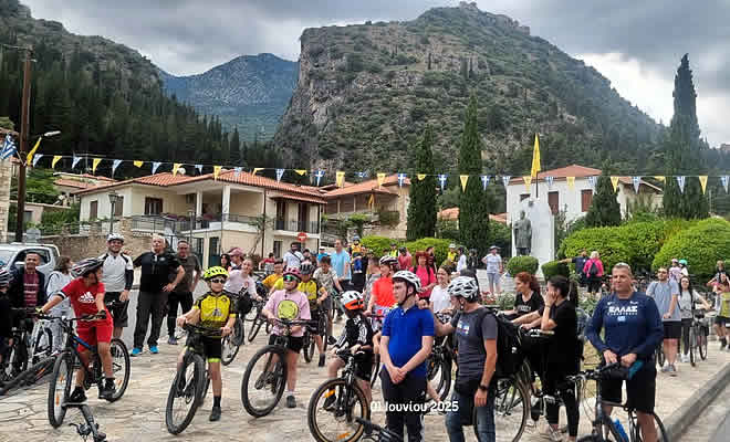 Μικροί και μεγάλοι ποδηλάτες χάρηκαν την Σπάρτη – Με συμμετοχή η 3η Ποδηλατάδα Σπάρτης «Όλοι Μαζί»