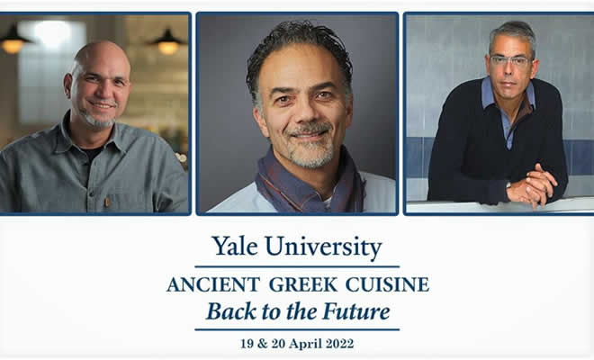 Ο Γιώργος Σακελλαρόπουλος για το Συμπόσιο «Ancient Greek Cuisine: Back to the Future», στο Πανεπιστήμιο του Yale