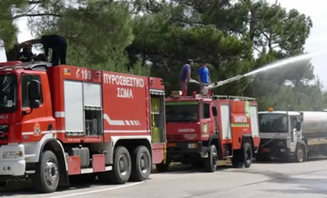 Διοίκηση Πυρ/Κων Υπηρεσιών Ν. Λακωνίας: Άσκηση μεγάλης κλίμακας, για την αντιμετώπιση δασικής πυρκαγιάς