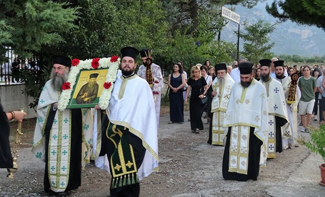 Εορτασμός Πατροκοσμά και επιμνημόσυνη δέηση για τους αναπαυόμενους στο Β΄ Κοιμητήριο Σπάρτης