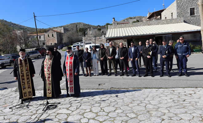 Επιμνημόσυνη δέηση στη Λάγια για τον πεσόντα Μανιάτη Ήρωα Αντιπλοίαρχο Παναγιώτη Βλαχάκο