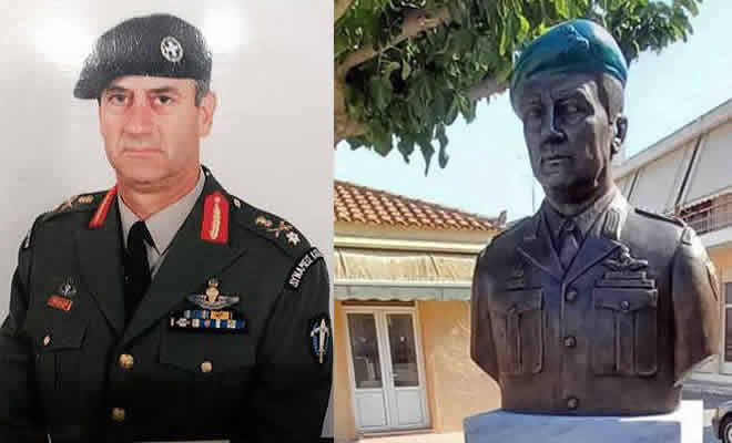 Τελετή αποκαλυπτηρίων της προτομής του αείμνηστου Στρατηγού Ηλία Γλεντζέ στο Έλος