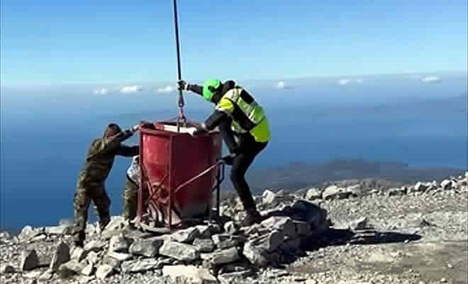 Ολοκληρώθηκε και η Β’ φάση των εργασιών στον Προφήτη Ηλία Ταϋγέτου