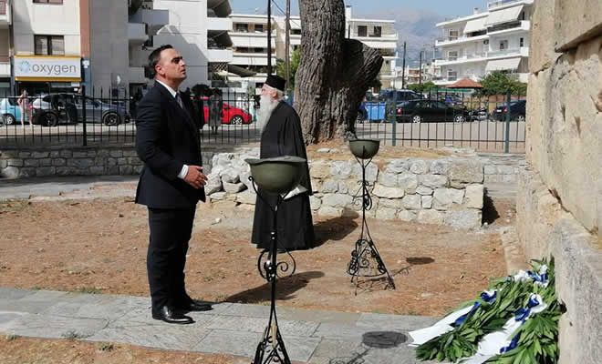 Τιμήθηκε στην Σπάρτη η Ημέρα Εθνικής Μνήμης της γενοκτονίας των Ελλήνων της Μικράς Ασίας από το τουρκικό κράτος