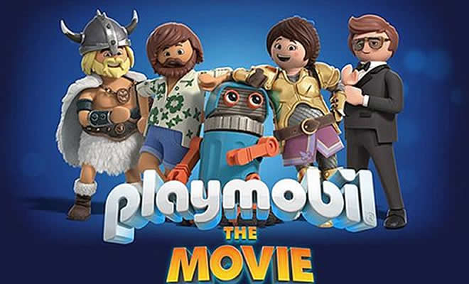 Θα προβάλλεται η ταινία κινουμένων σχεδίων (μεταγλωττισμένη) «Playmobil: Η Ταινία» - (Playmobil: The Movie)