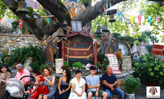 Πλήθος προσκυνητών στην πανήγυρη της Ι.Μ. Ζερμπίτσης