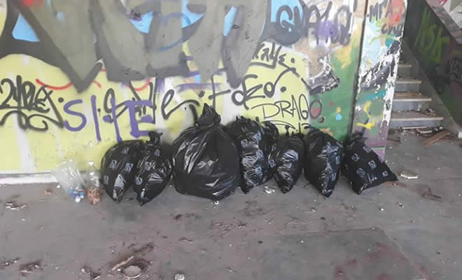 Εθελοντικός καθαρισμός σε σημεία της πόλης μας