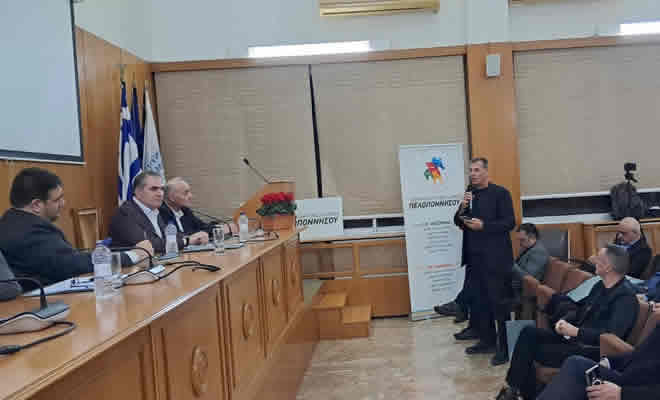 Ο Δήμαρχος Σπάρτης στη Γενική Συνέλευση της Περιφερειακής Ένωσης Δήμων (ΠΕΔ) Πελοποννήσου