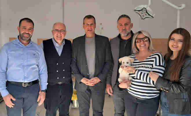 Με κάθε επισημότητα του Εγκαίνια του Δημοτικού Κτηνιατρείου Σπάρτης 