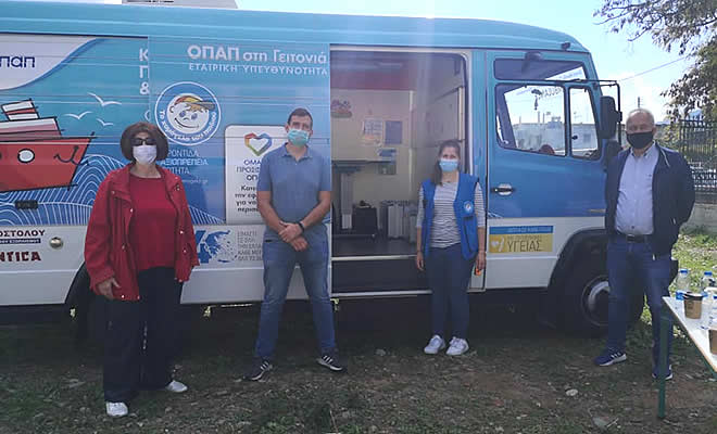 Ολοκληρώθηκε η δράση προληπτικής ιατρικής, με δωρεάν παιδιατρικές εξετάσεις σε  τέσσερα χωριά του Δήμου Σπάρτης